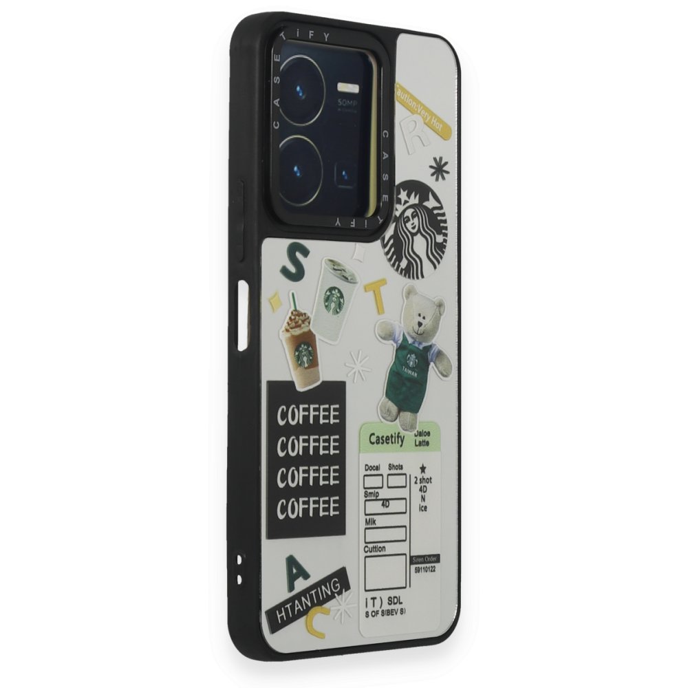 Newface Vivo Y35 Kılıf Mirror Desenli Kapak - Mirror - 17