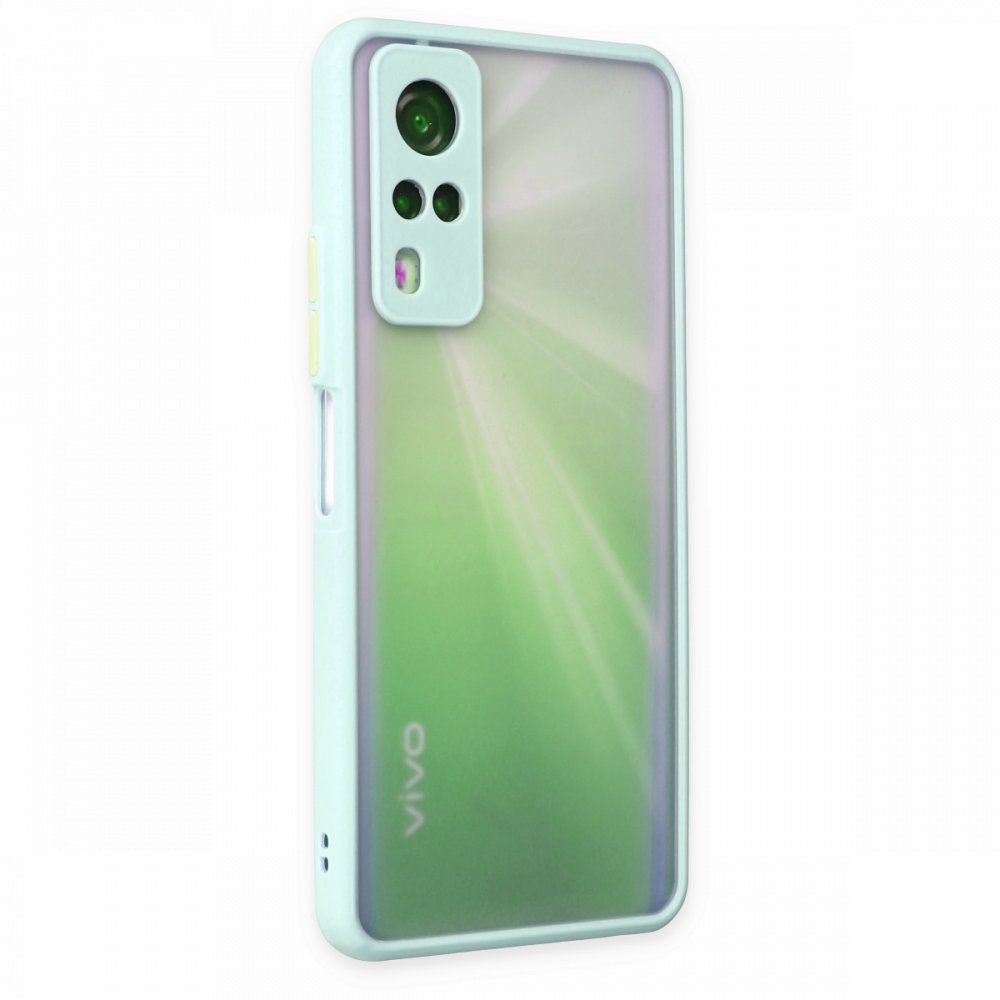 Newface Vivo Y51 Kılıf Montreal Silikon Kapak - Turkuaz