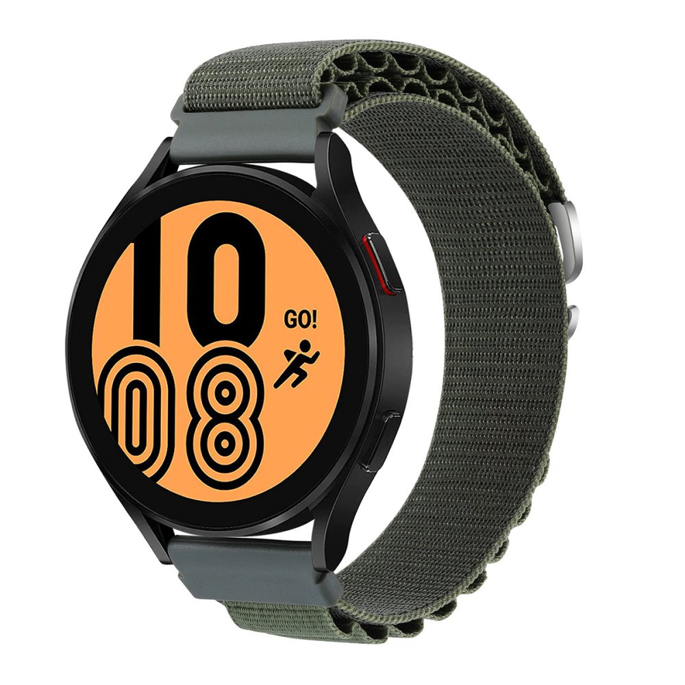 Newface GT4 46mm 22mm KR410 Kumaş Kordon - Yeşil