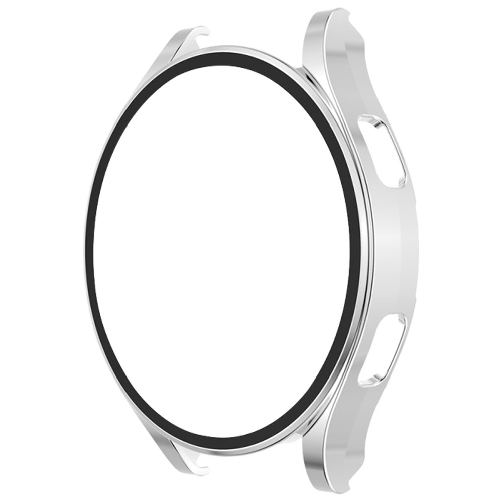 Newface Watch 5 Pro 45mm Wall Camlı Kasa Ekran Koruyucu - Gümüş