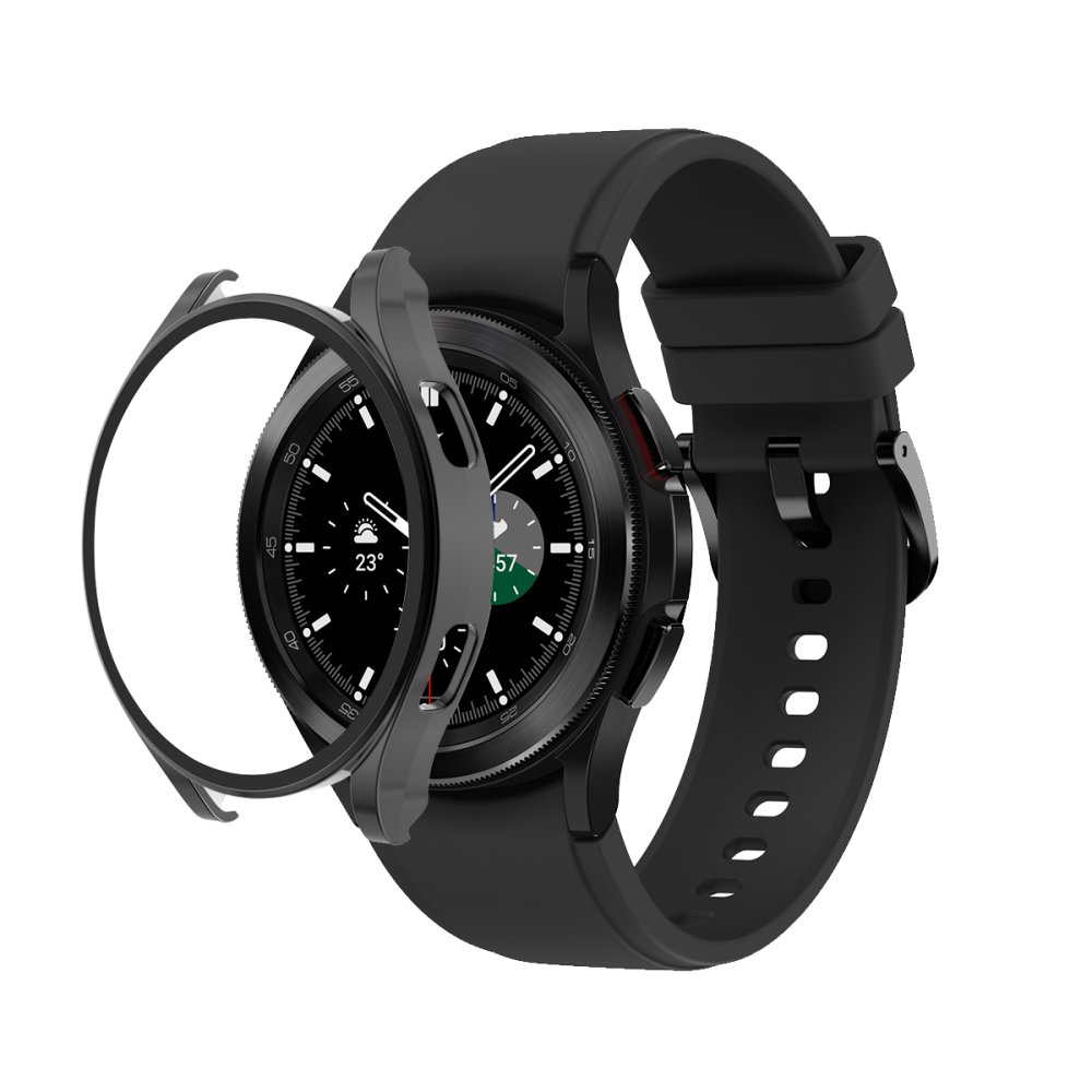 Newface Watch 5 Pro 45mm Wall Camlı Kasa Ekran Koruyucu - Siyah