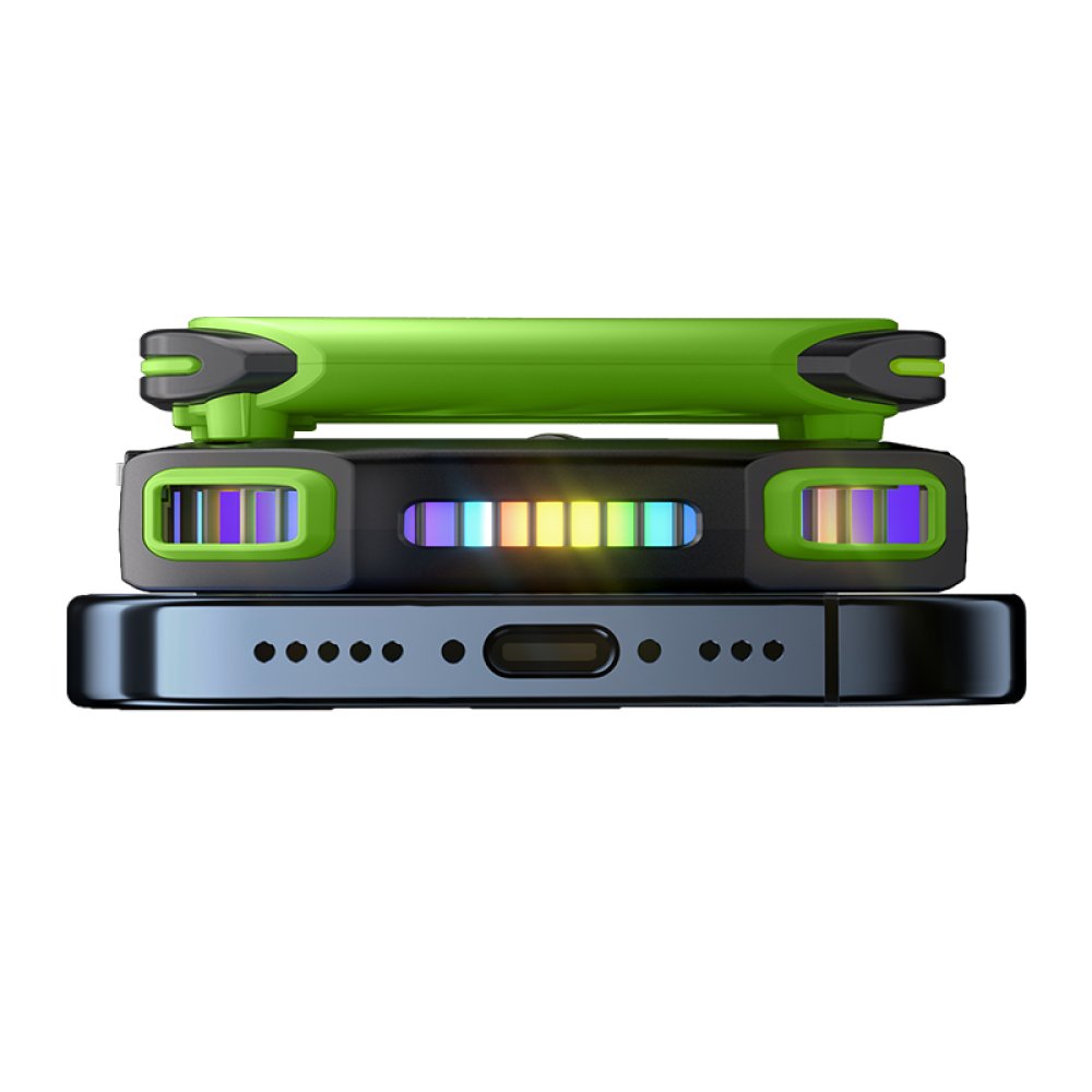 Newface X111 RGB Radyatör Telefon Soğutucu Fan - Siyah