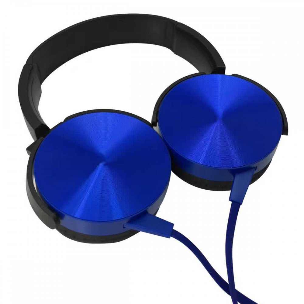 Newface XB450 Kablolu Extra Bass Kulaklık - Mavi
