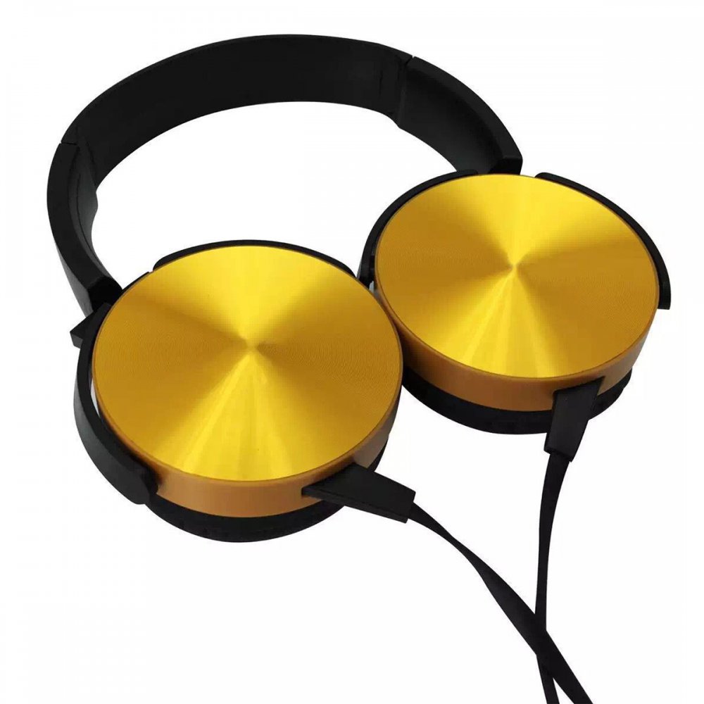 Newface XB450 Kablolu Extra Bass Kulaklık - Sarı
