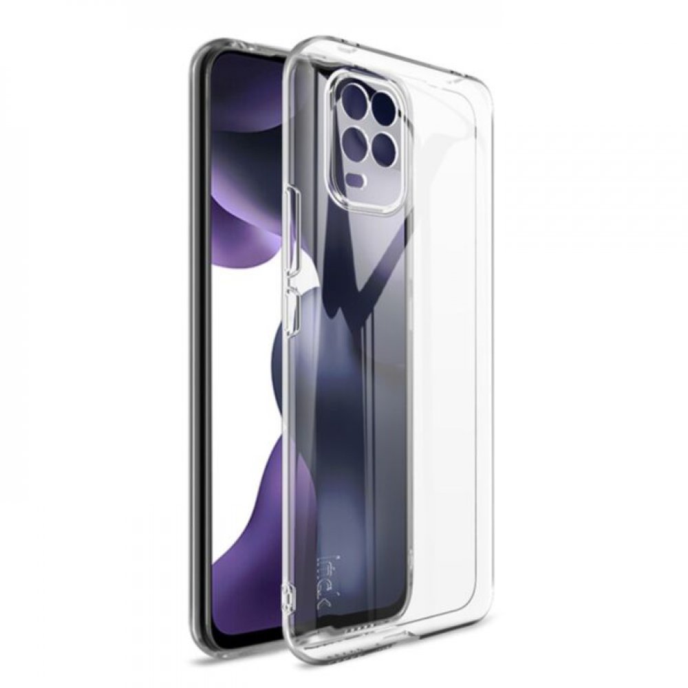 Newface Xiaomi Mi 10 Lite Kılıf Lüx Şeffaf Silikon - Şeffaf