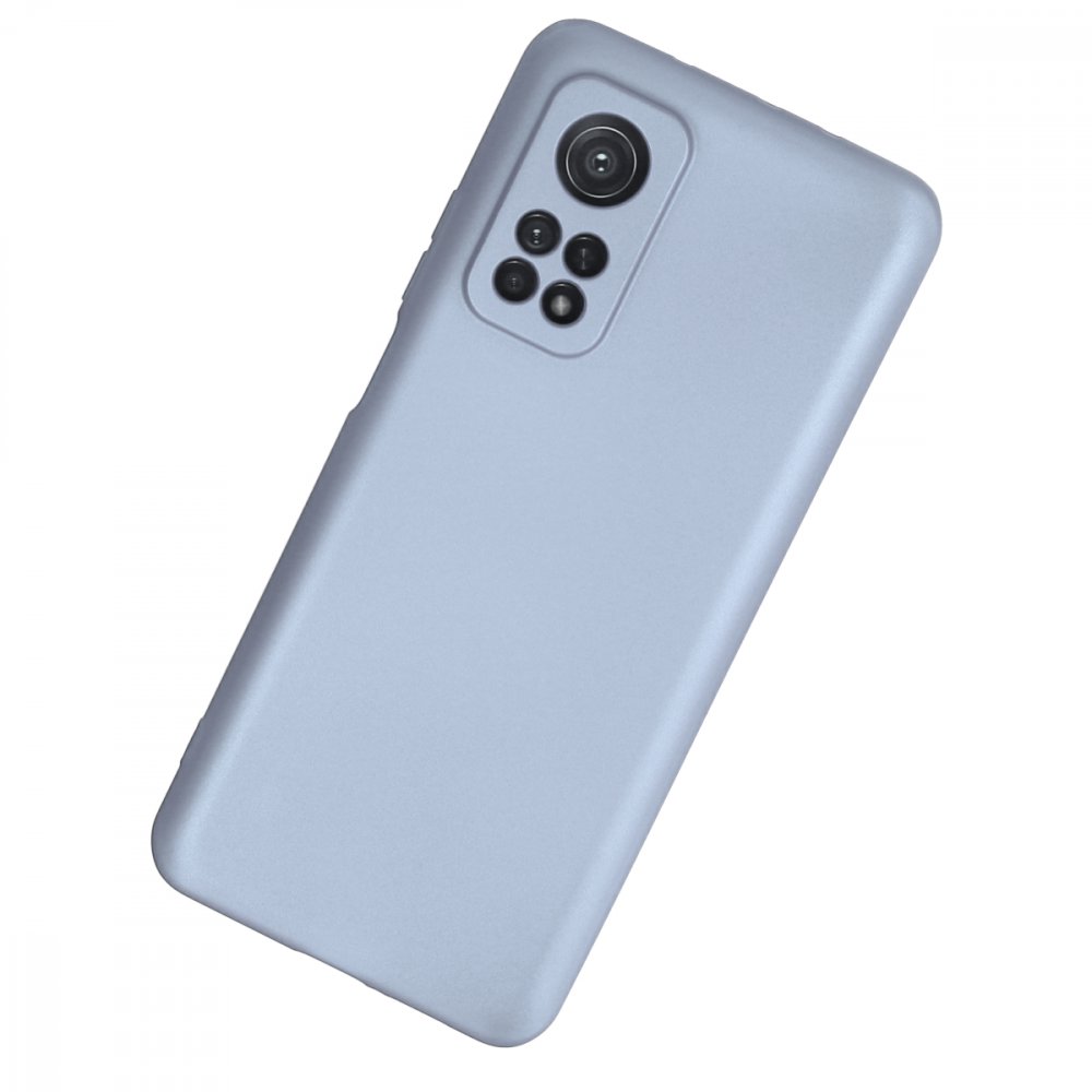 Newface Xiaomi Mi 10T Kılıf Nano içi Kadife Silikon - Sky Blue