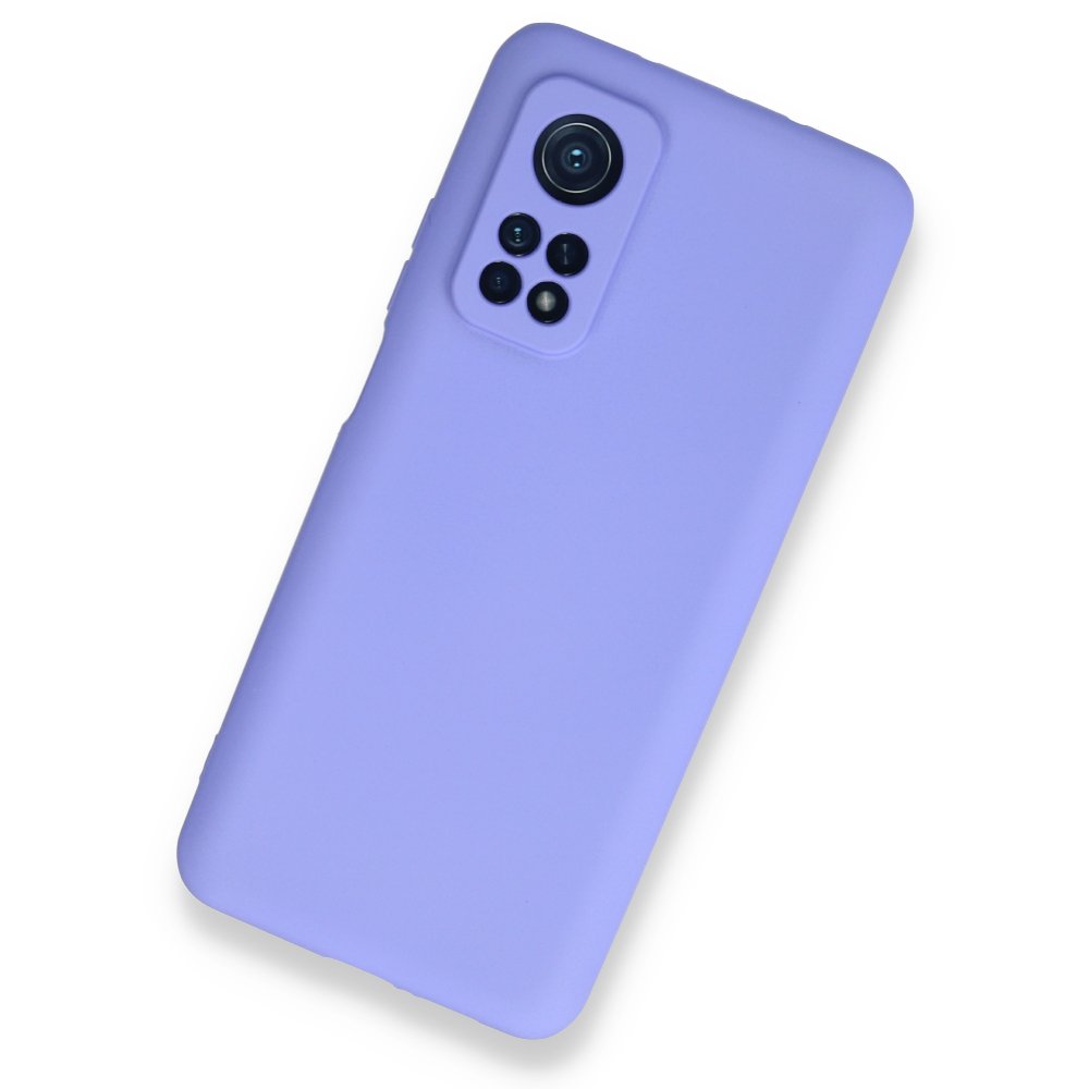 Newface Xiaomi Mi 10T Kılıf First Silikon - Lila