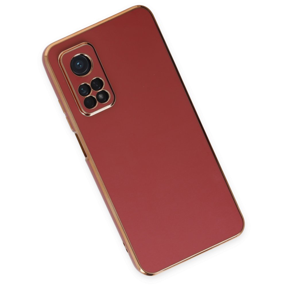 Newface Xiaomi Mi 10T Kılıf Volet Silikon - Kırmızı