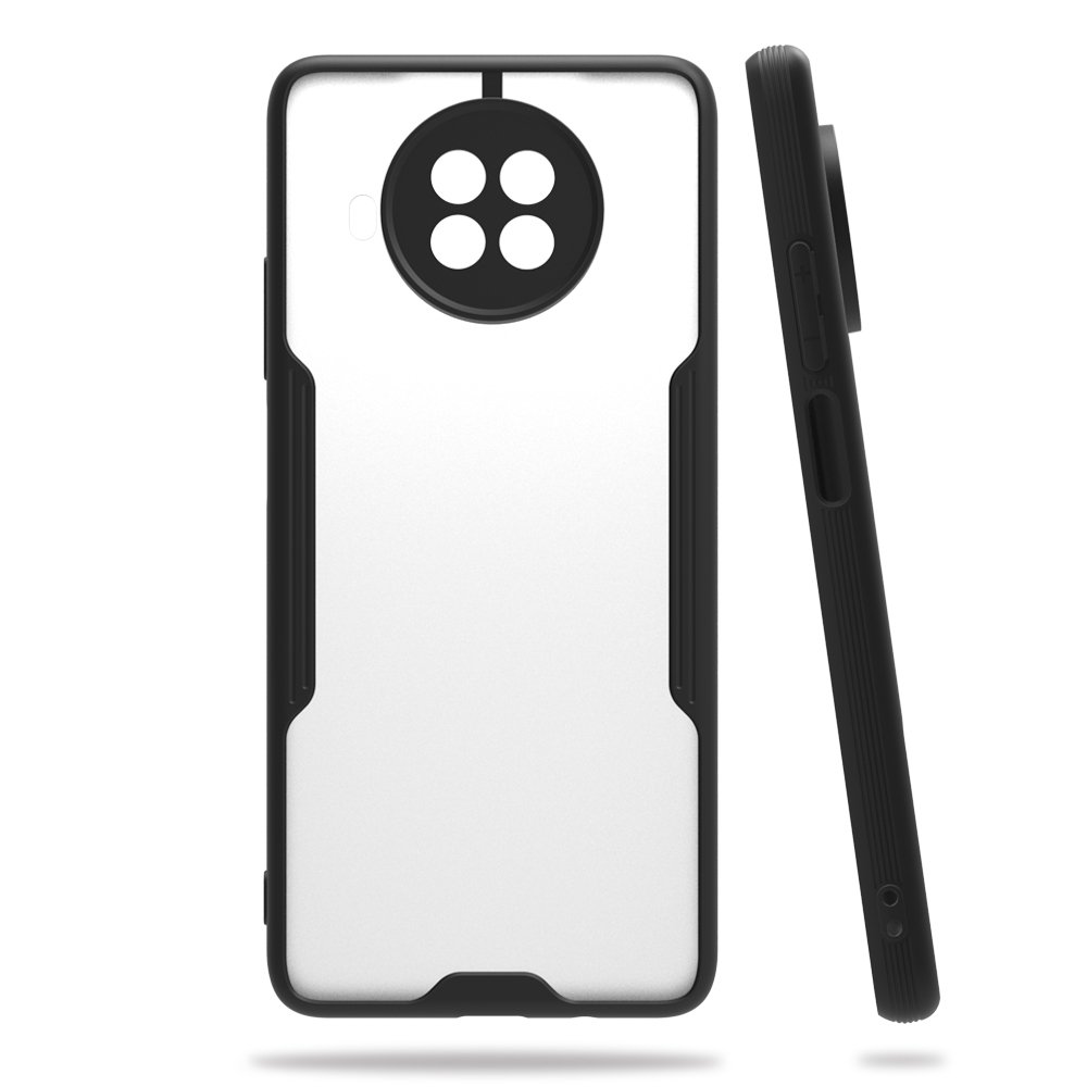 Newface Xiaomi Mi 10T Lite Kılıf Platin Silikon - Siyah