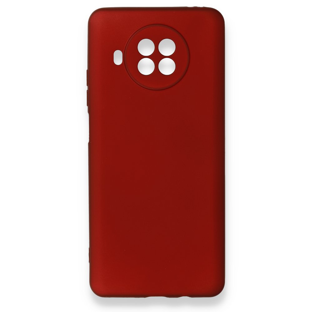 Newface Xiaomi Mi 10T Lite Kılıf First Silikon - Bordo