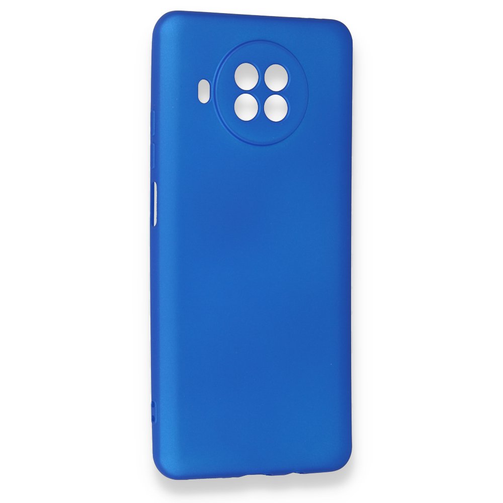 Newface Xiaomi Redmi Note 9 Pro 5G Kılıf First Silikon - Mavi