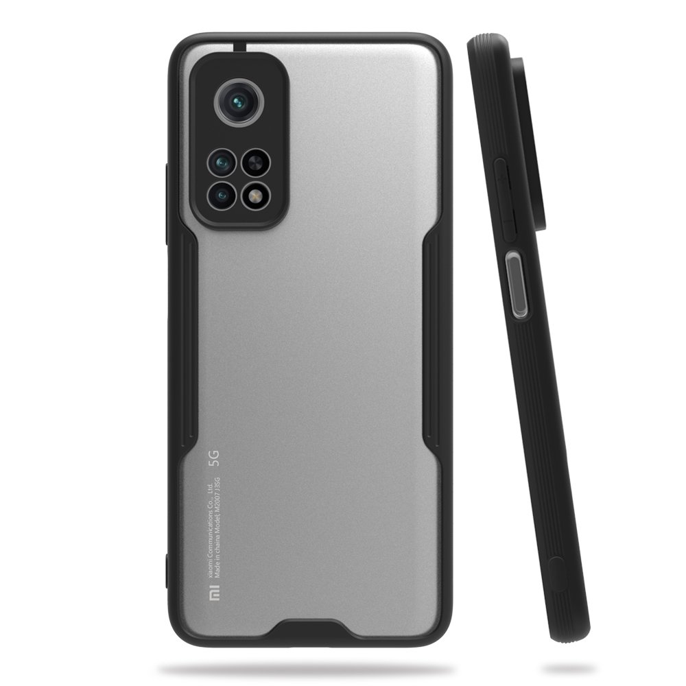 Newface Xiaomi Mi 10T Pro Kılıf Platin Silikon - Siyah