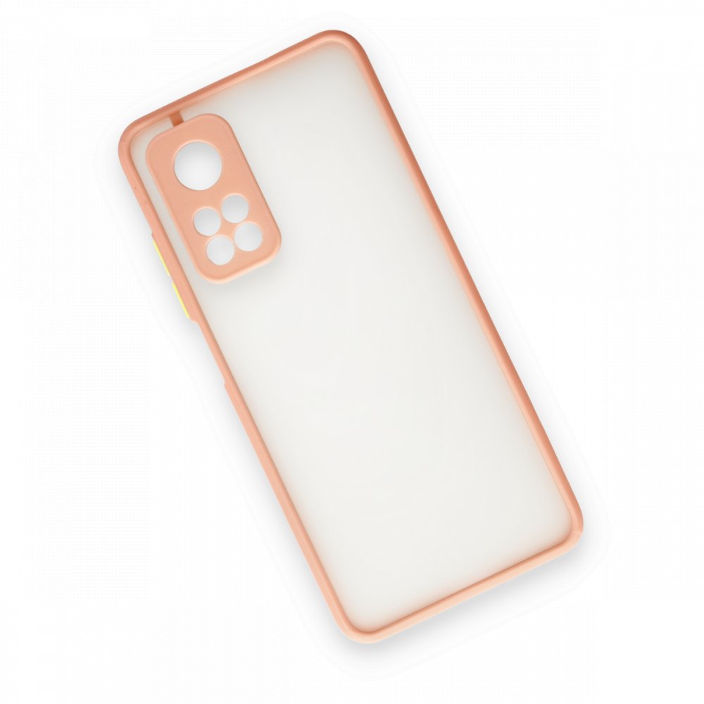 Newface Xiaomi Mi 10T Pro Kılıf Montreal Silikon Kapak - Pembe