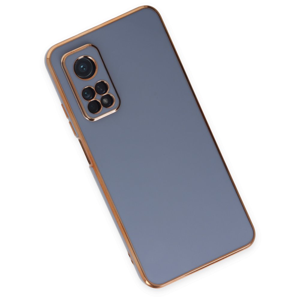 Newface Xiaomi Mi 10T Pro Kılıf Volet Silikon - Mavi