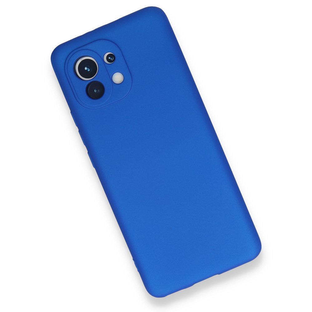Newface Xiaomi Mi 11 Kılıf First Silikon - Mavi