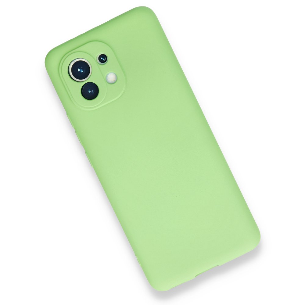 Newface Xiaomi Mi 11 Kılıf First Silikon - Yeşil