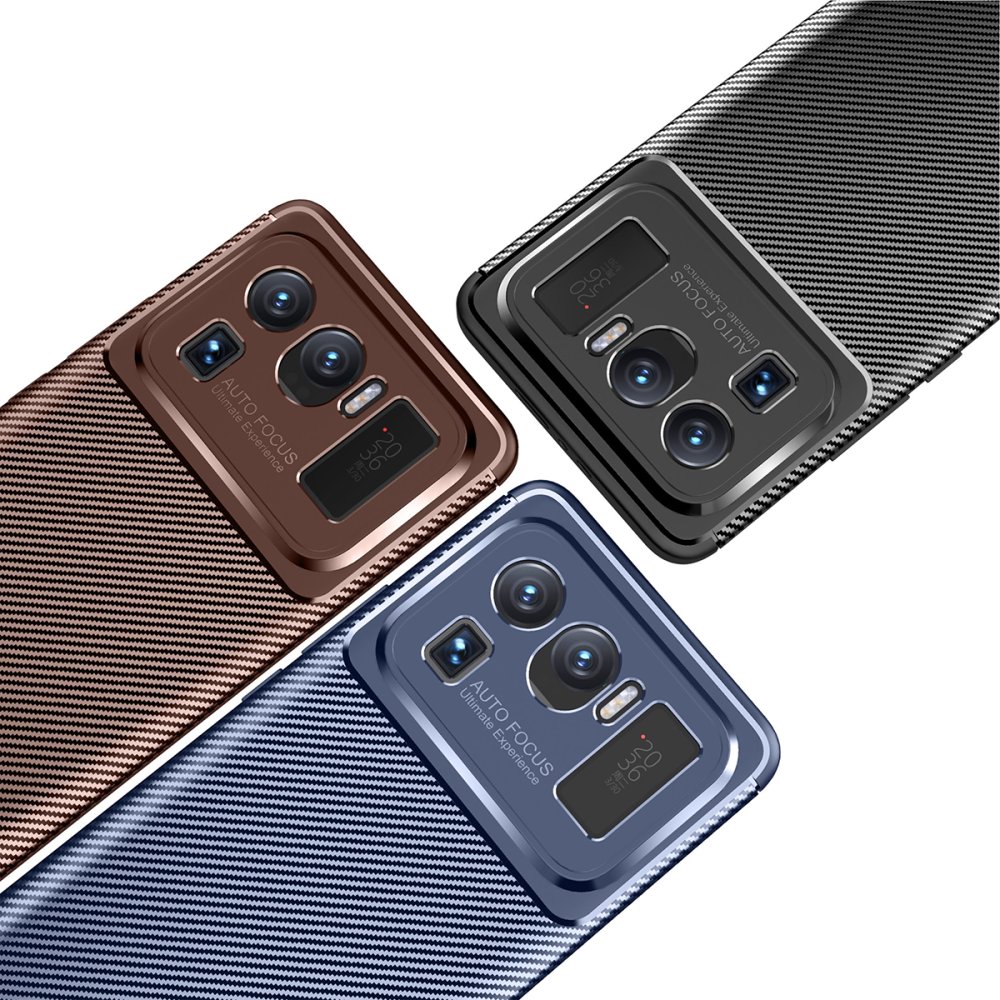 Newface Xiaomi Mi 11 Ultra Kılıf Auto Focus Karbon Kapak - Siyah