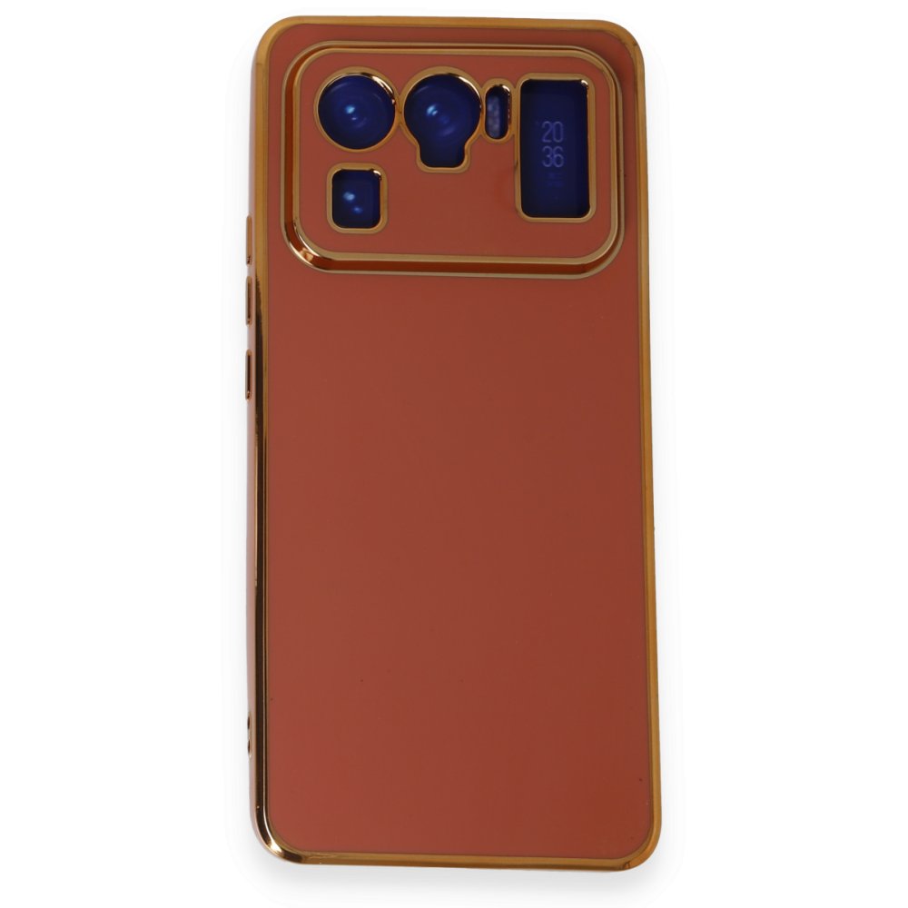 Newface Xiaomi Mi 11 Ultra Kılıf Volet Silikon - Kırmızı