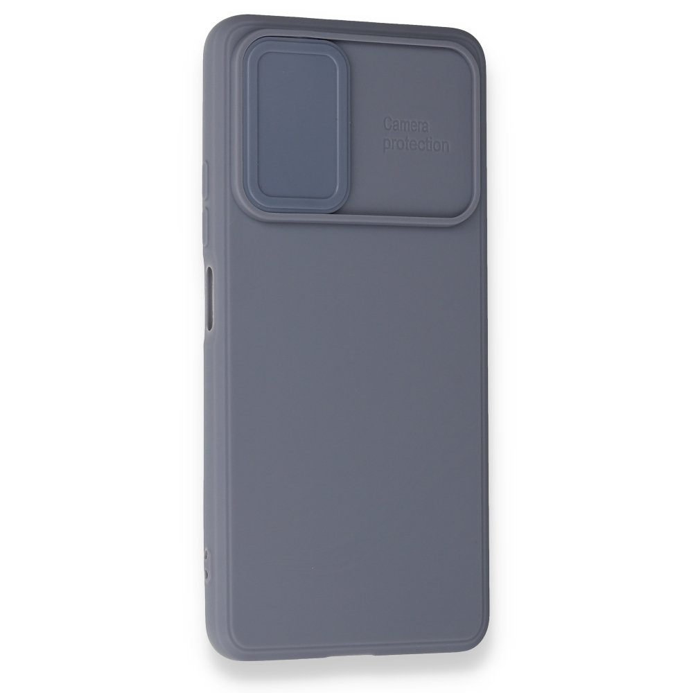 Newface Xiaomi Mi 11i Kılıf Color Lens Silikon - Gri