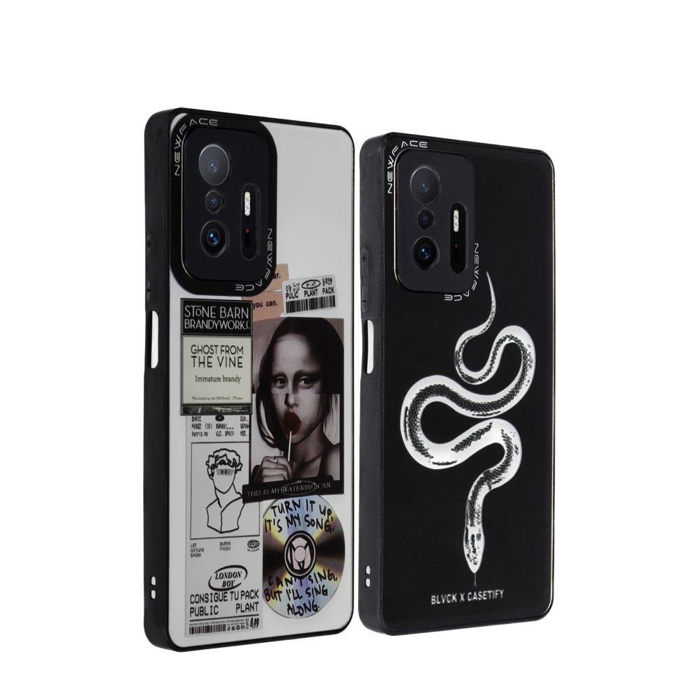 Newface Xiaomi Mi 11T Kılıf Mirror Desenli Kapak - Mirror - 11