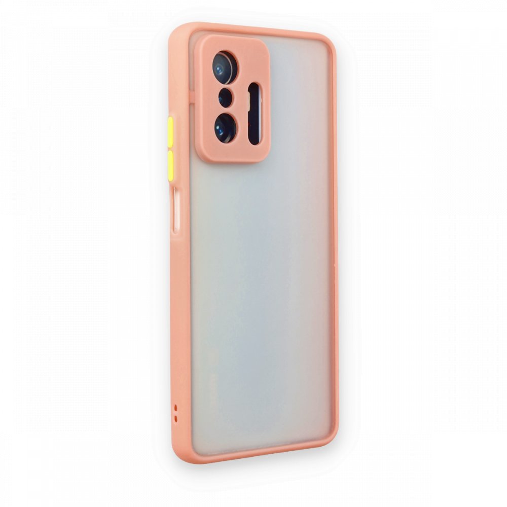 Newface Xiaomi Mi 11T Kılıf Montreal Silikon Kapak - Pembe