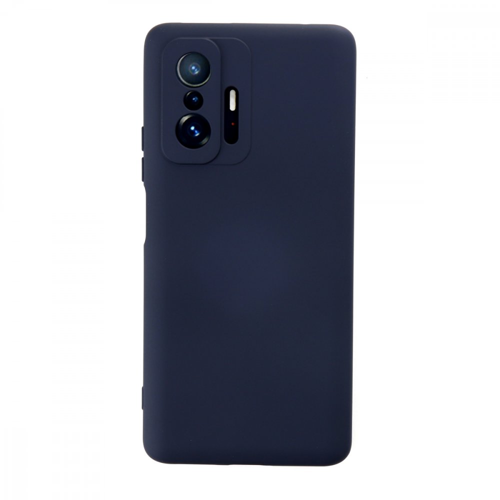 Newface Xiaomi Mi 11T Kılıf Nano içi Kadife Silikon - Lacivert