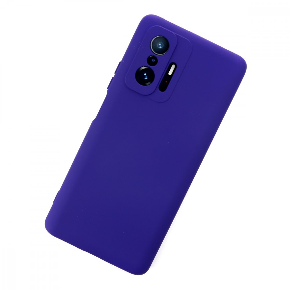 Newface Xiaomi Mi 11T Kılıf Nano içi Kadife Silikon - Mor