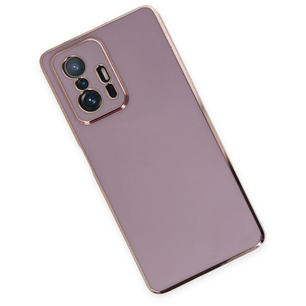 Newface Xiaomi Mi 11T Kılıf Volet Silikon - Mor