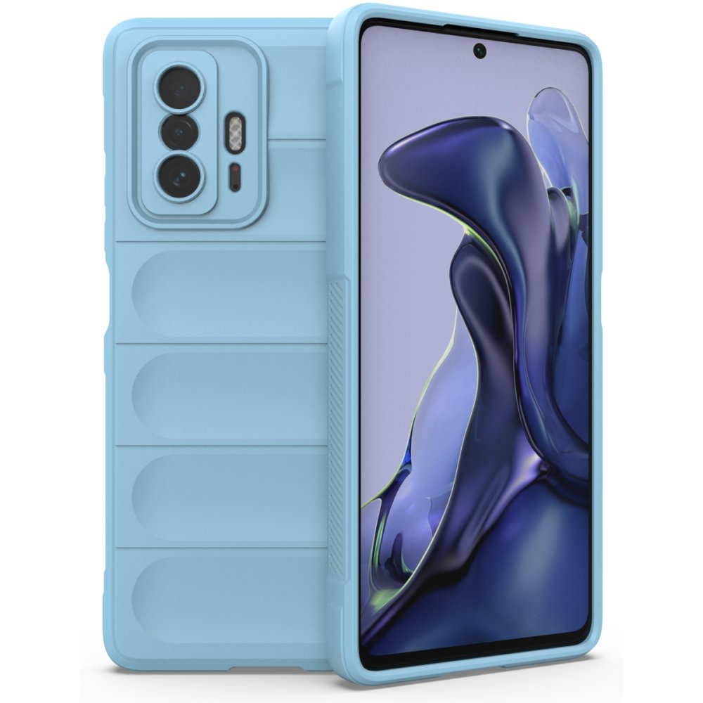 Newface Xiaomi Mi 11T Pro Kılıf Optimum Silikon - Sky Blue