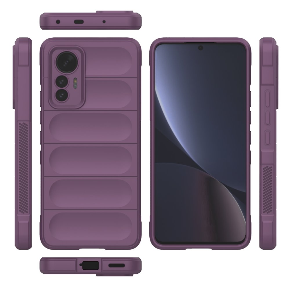 Newface Xiaomi Mi 12 Lite Kılıf Optimum Silikon - Mor