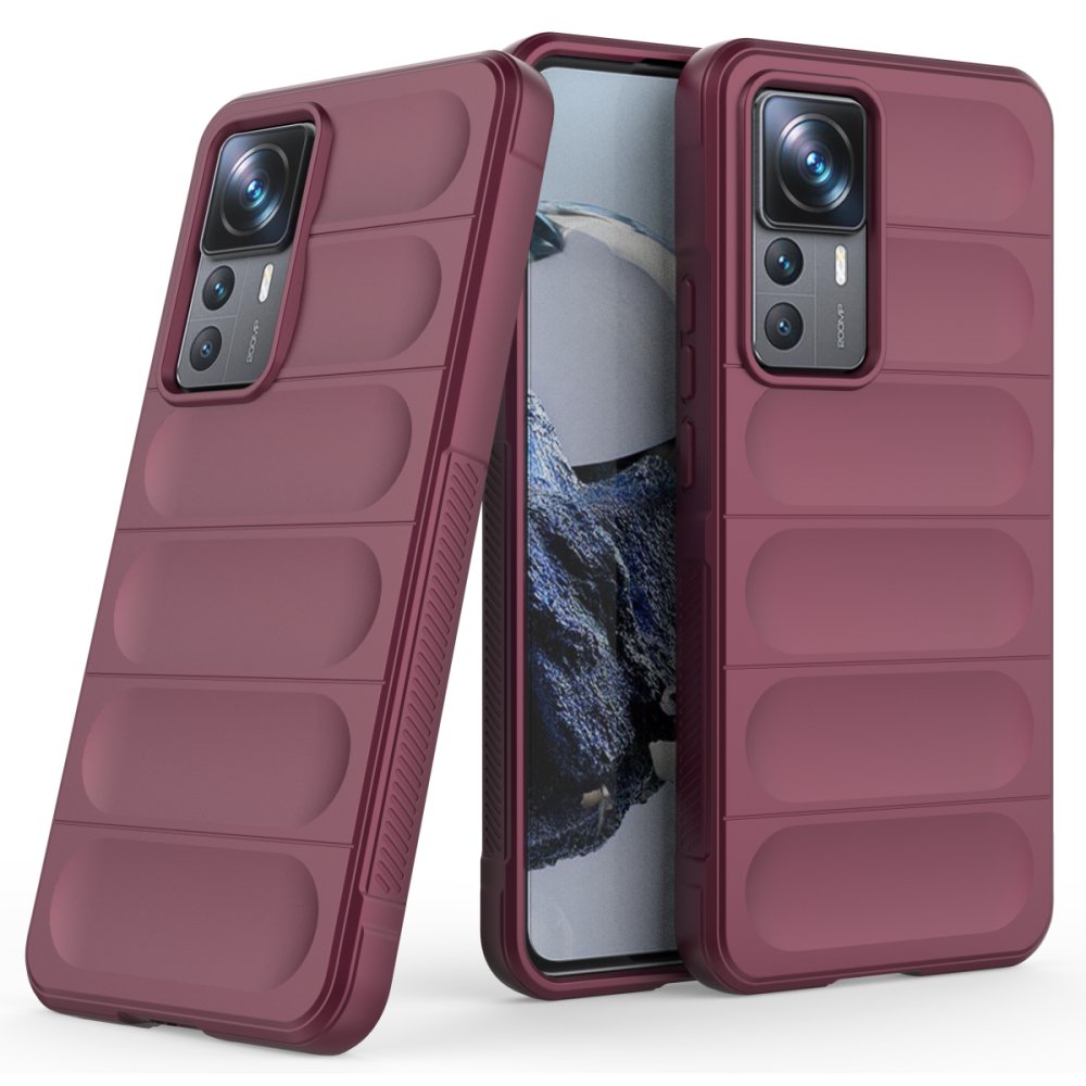 Newface Xiaomi Mi 12T Kılıf Optimum Silikon - Bordo