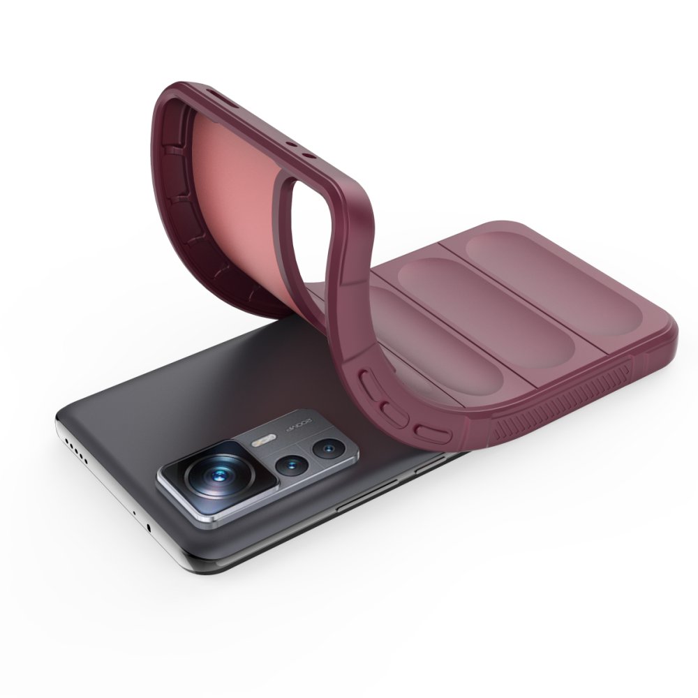 Newface Xiaomi Mi 12T Kılıf Optimum Silikon - Bordo