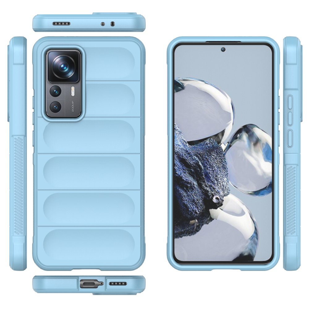 Newface Xiaomi Mi 12T Kılıf Optimum Silikon - Sky Blue