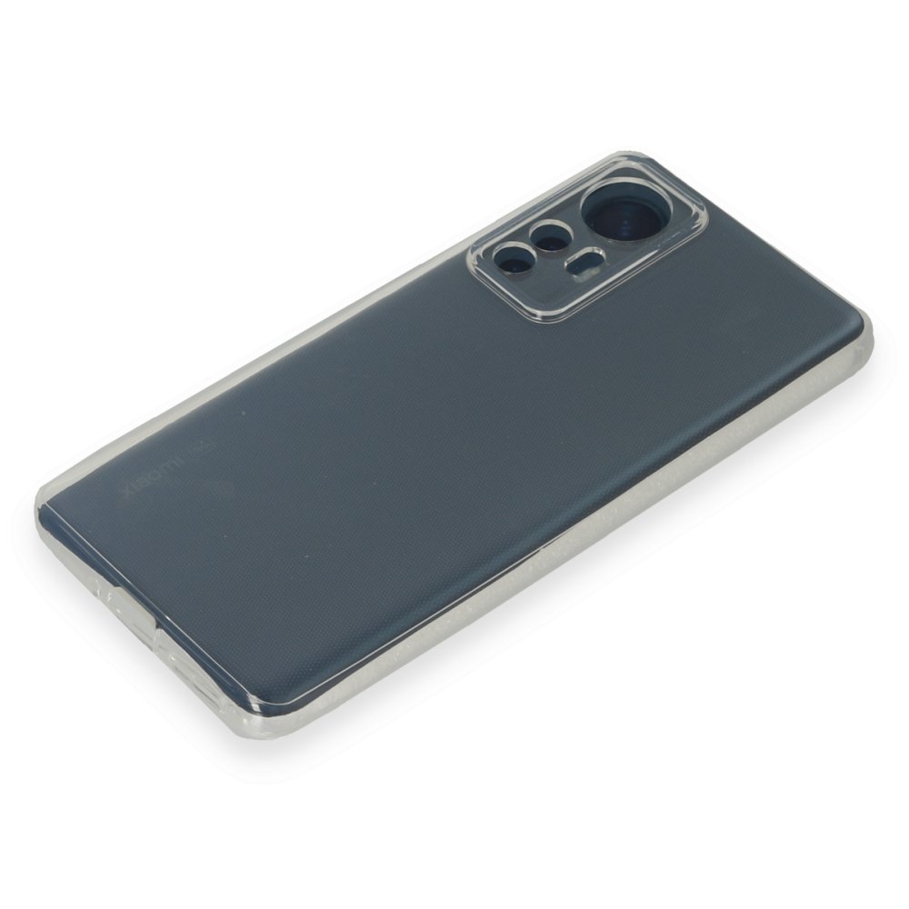 Newface Xiaomi Mi 12X Kılıf Lüx Şeffaf Silikon