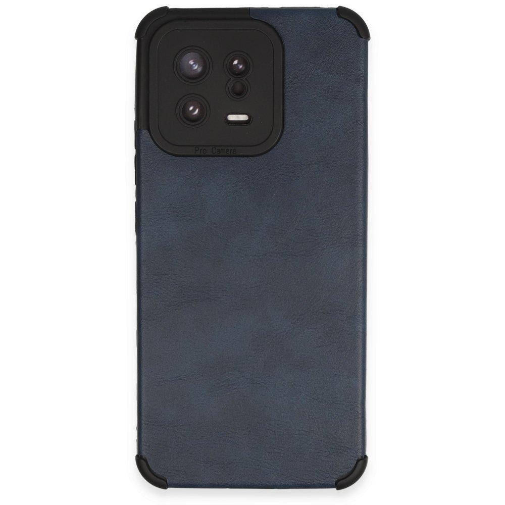 Newface Xiaomi Mi 13 Kılıf Loop Deri Silikon - Lacivert