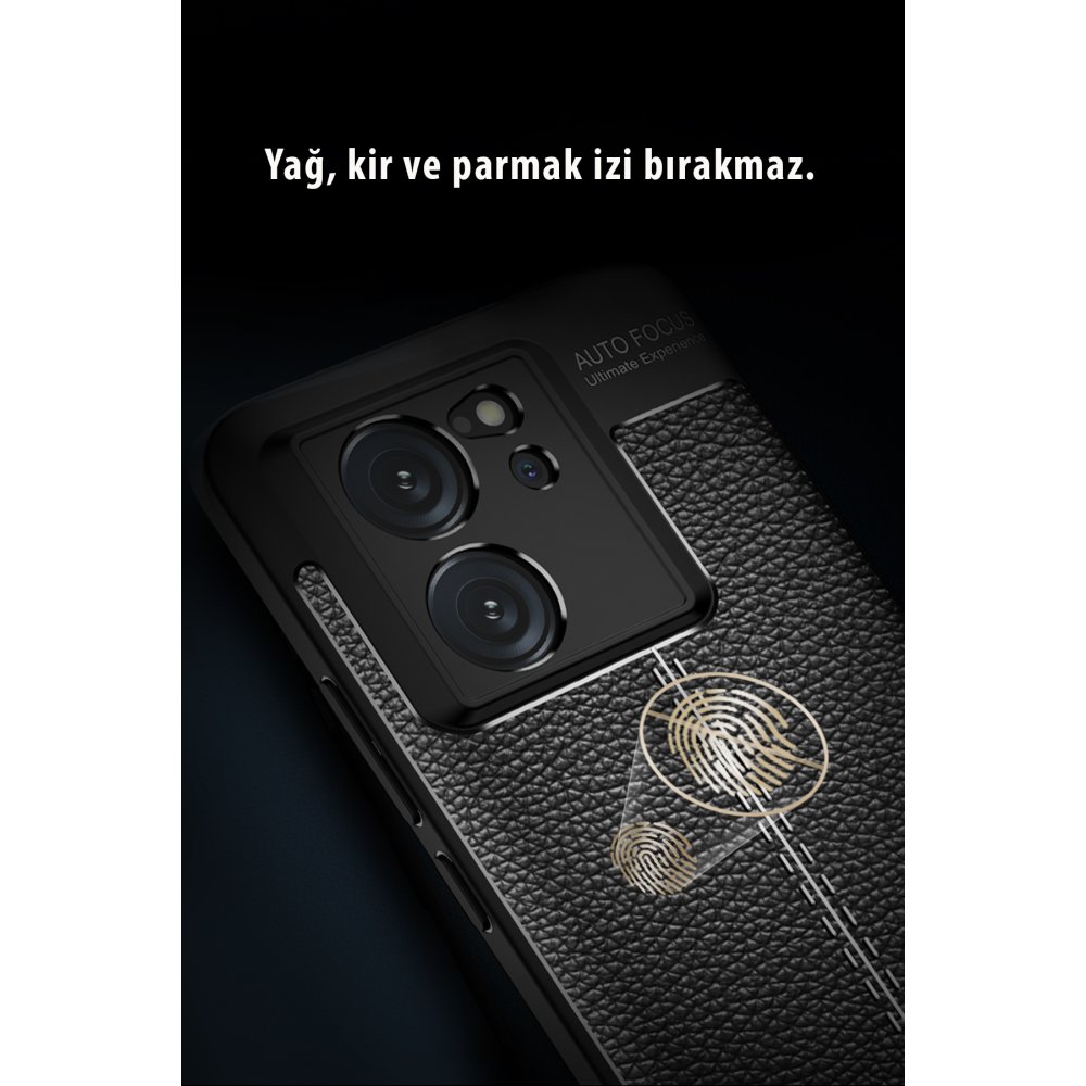 Newface Xiaomi Mi 13T Kılıf Auto Focus Kapak - Siyah