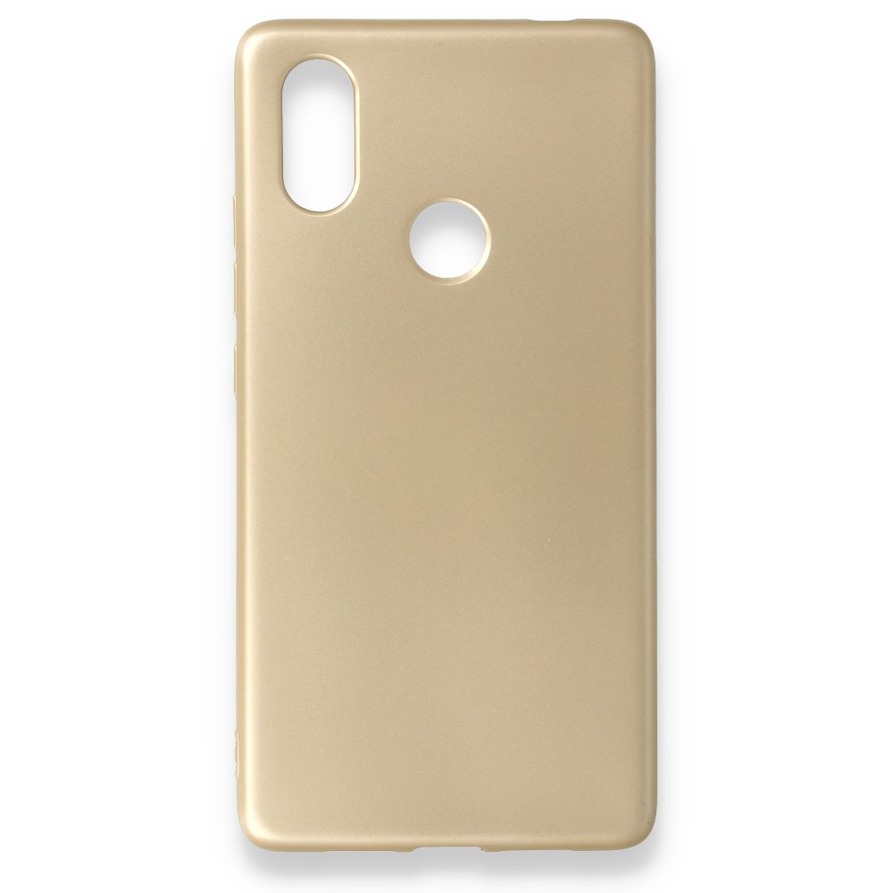 Newface Xiaomi Mi 8 SE Kılıf First Silikon - Gold