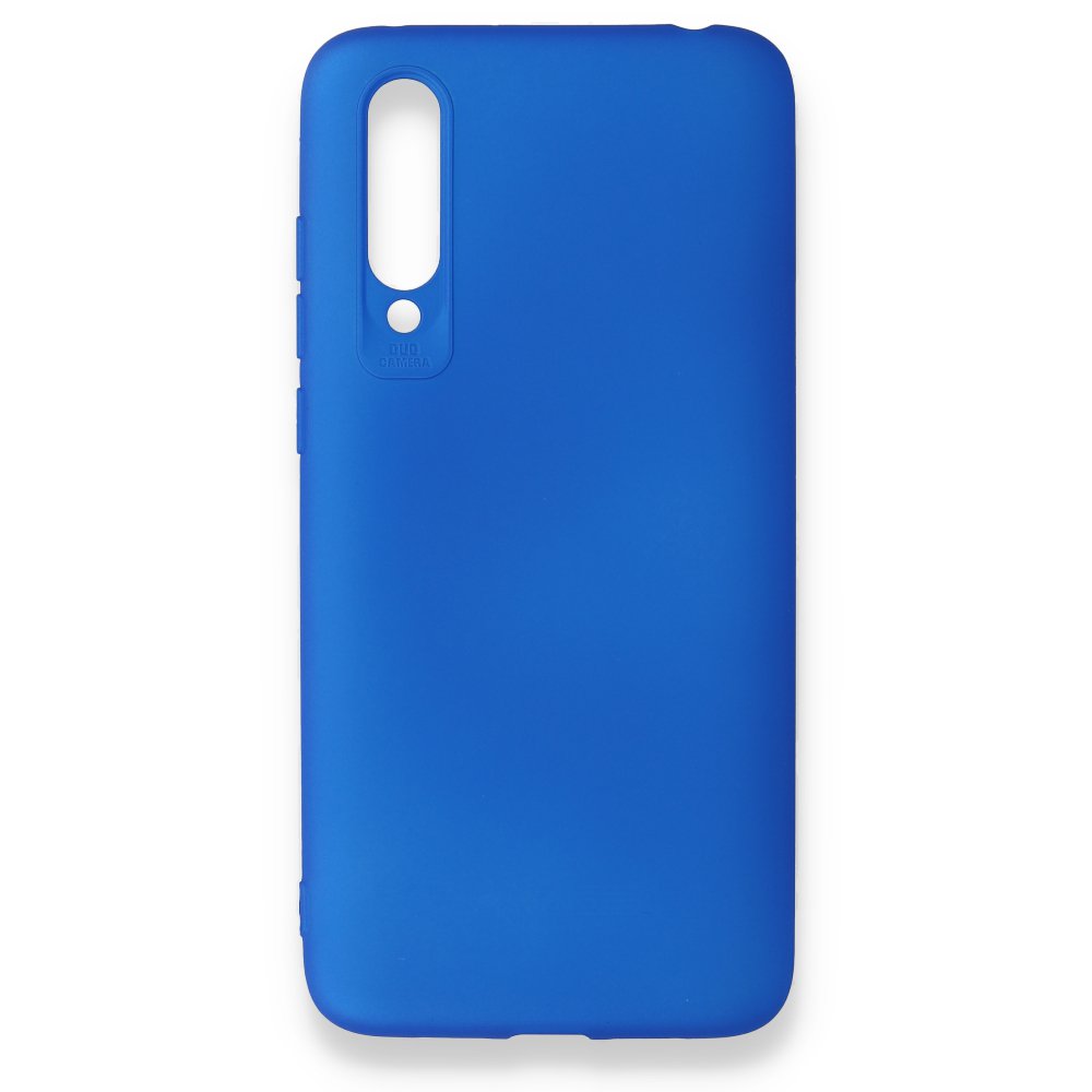 Newface Xiaomi Mi 9 Lite Kılıf First Silikon - Mavi