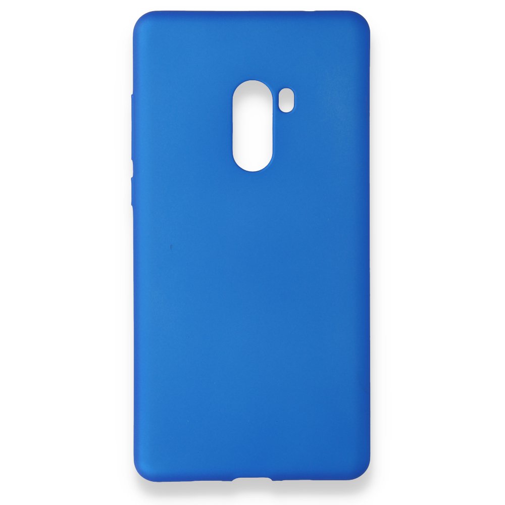 Newface Xiaomi Mi Mix 2 Kılıf First Silikon - Mavi
