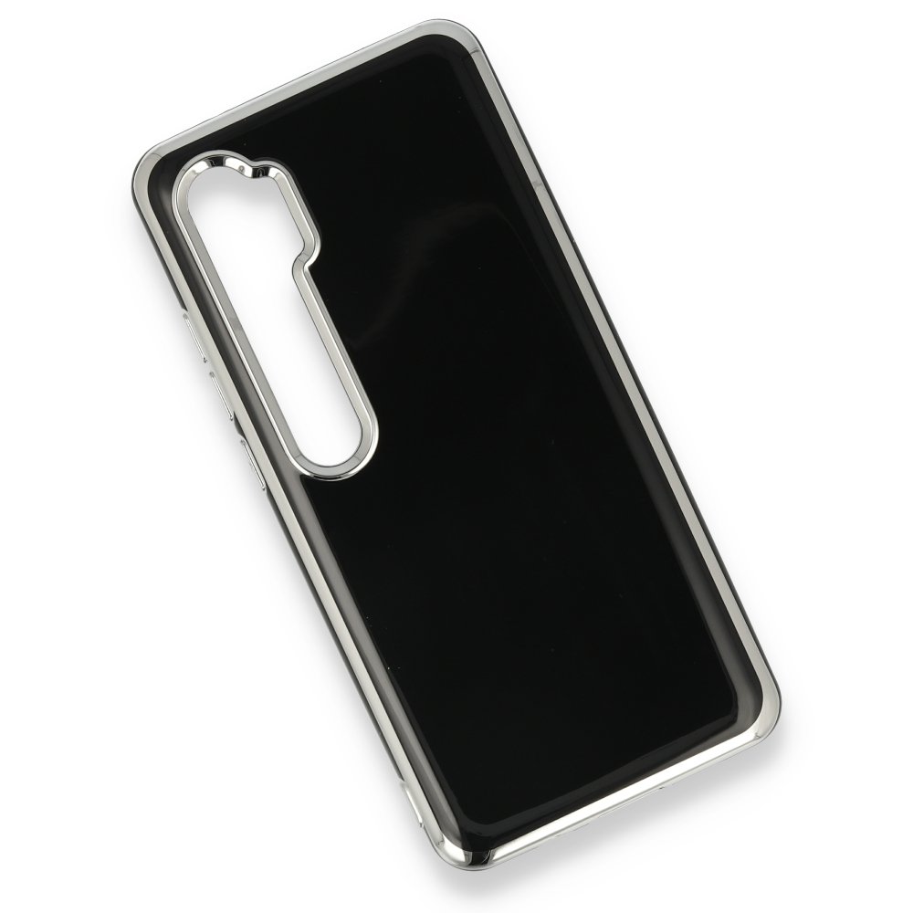 Newface Xiaomi Mi Note 10 Pro Kılıf İkon Silikon - Siyah