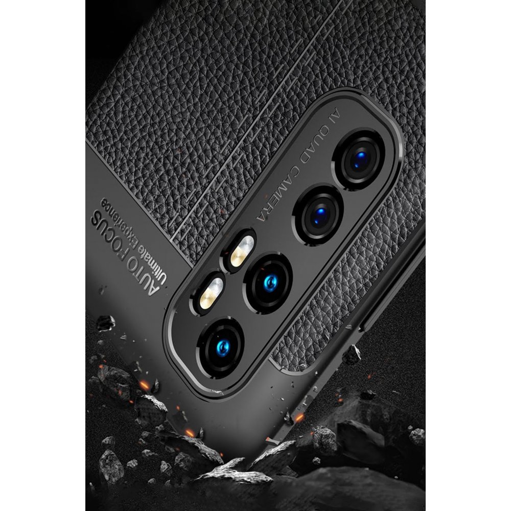 Newface Xiaomi Mi Note 10 Lite Kılıf Auto Focus Kapak - Kırmızı