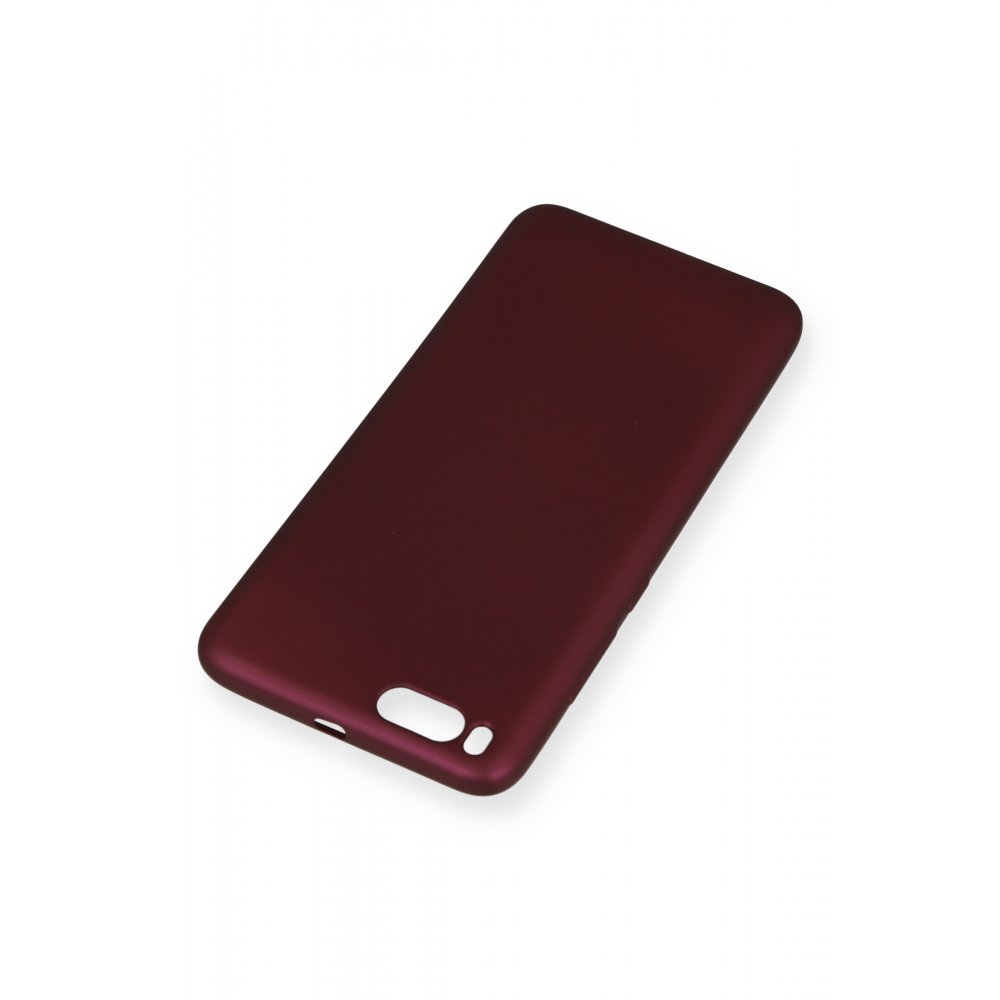 Newface Xiaomi Mi Note 3 Kılıf First Silikon - Mürdüm