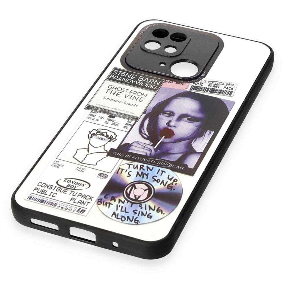 Newface Xiaomi Poco C40 Kılıf Mirror Desenli Kapak - Mirror - 2