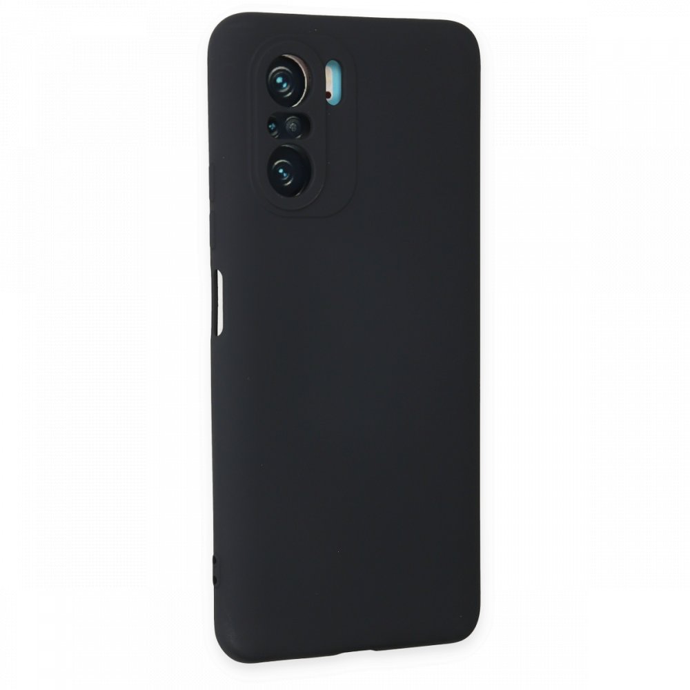 Newface Xiaomi Poco F3 Kılıf Nano içi Kadife Silikon - Lacivert