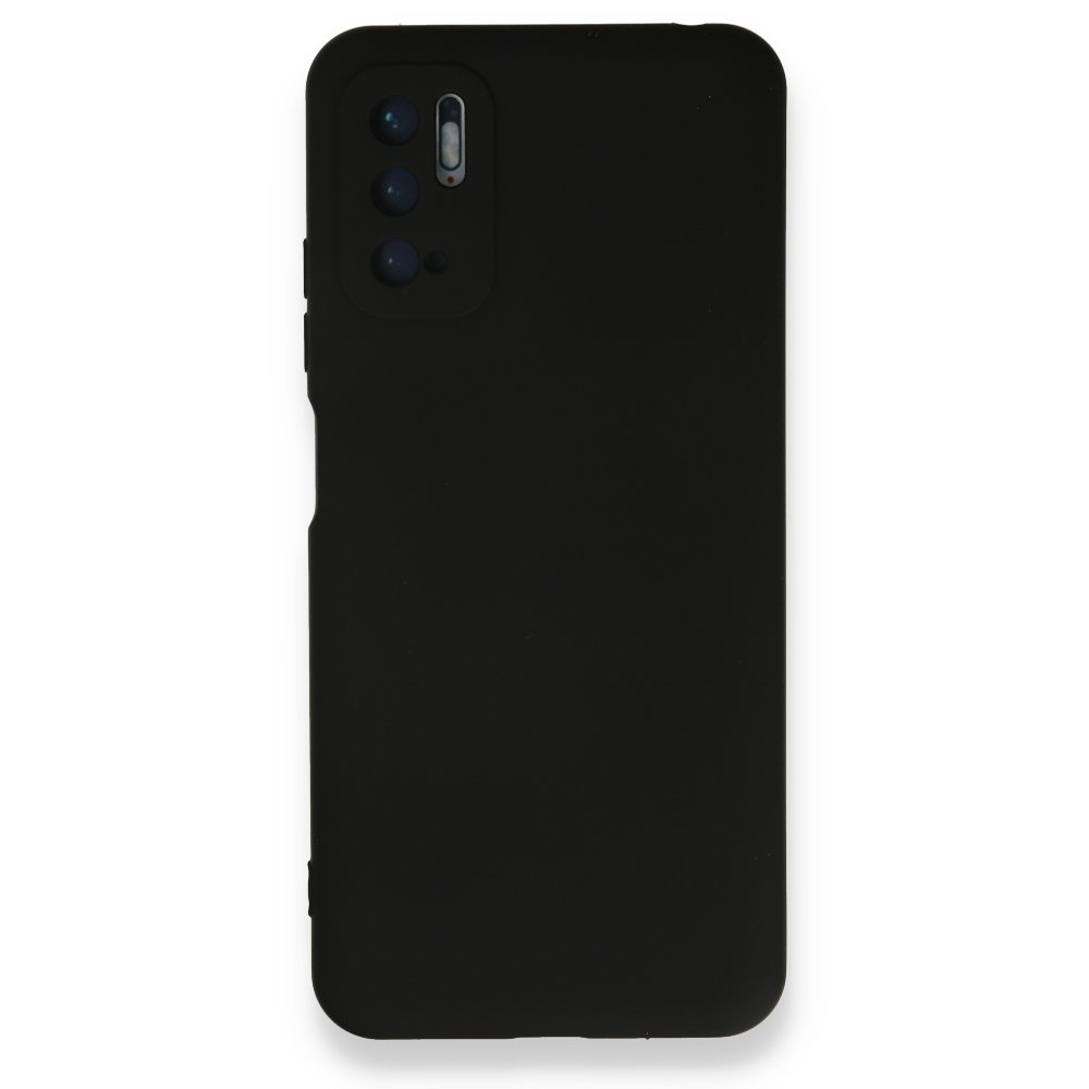 Newface Xiaomi Poco M3 Pro Kılıf Nano içi Kadife  Silikon - Siyah