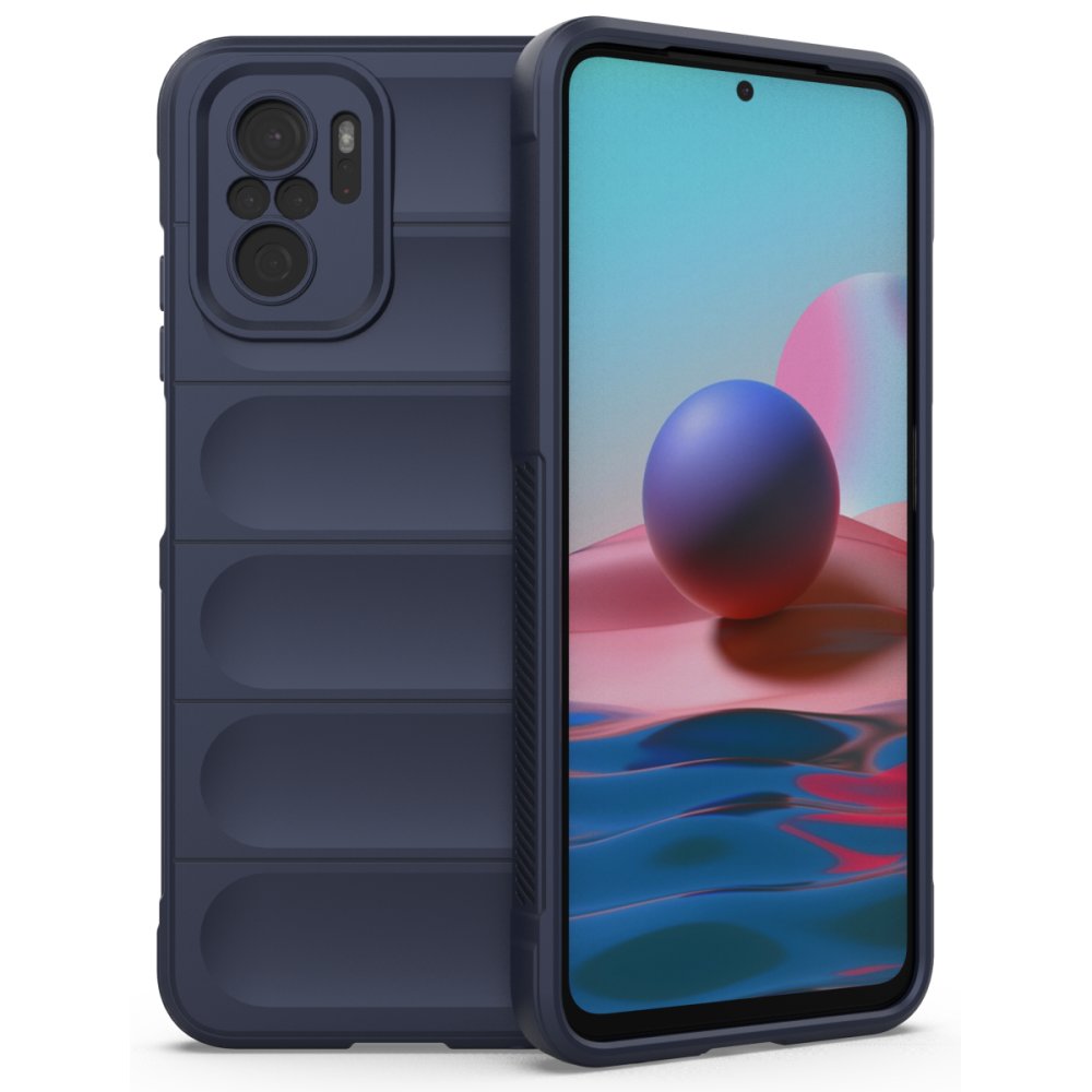 Newface Xiaomi Poco M5s Kılıf Optimum Silikon - Lacivert
