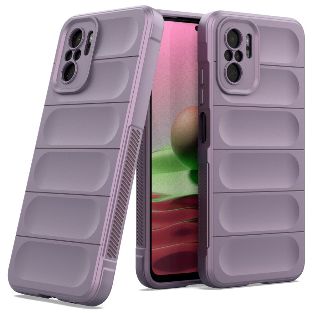 Newface Xiaomi Poco M5s Kılıf Optimum Silikon - Mor