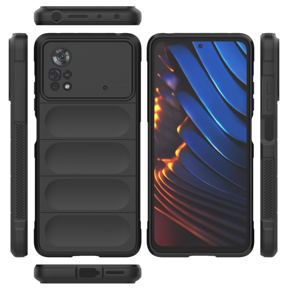 Newface Xiaomi Poco X4 Pro 5G Kılıf Optimum Silikon - Siyah