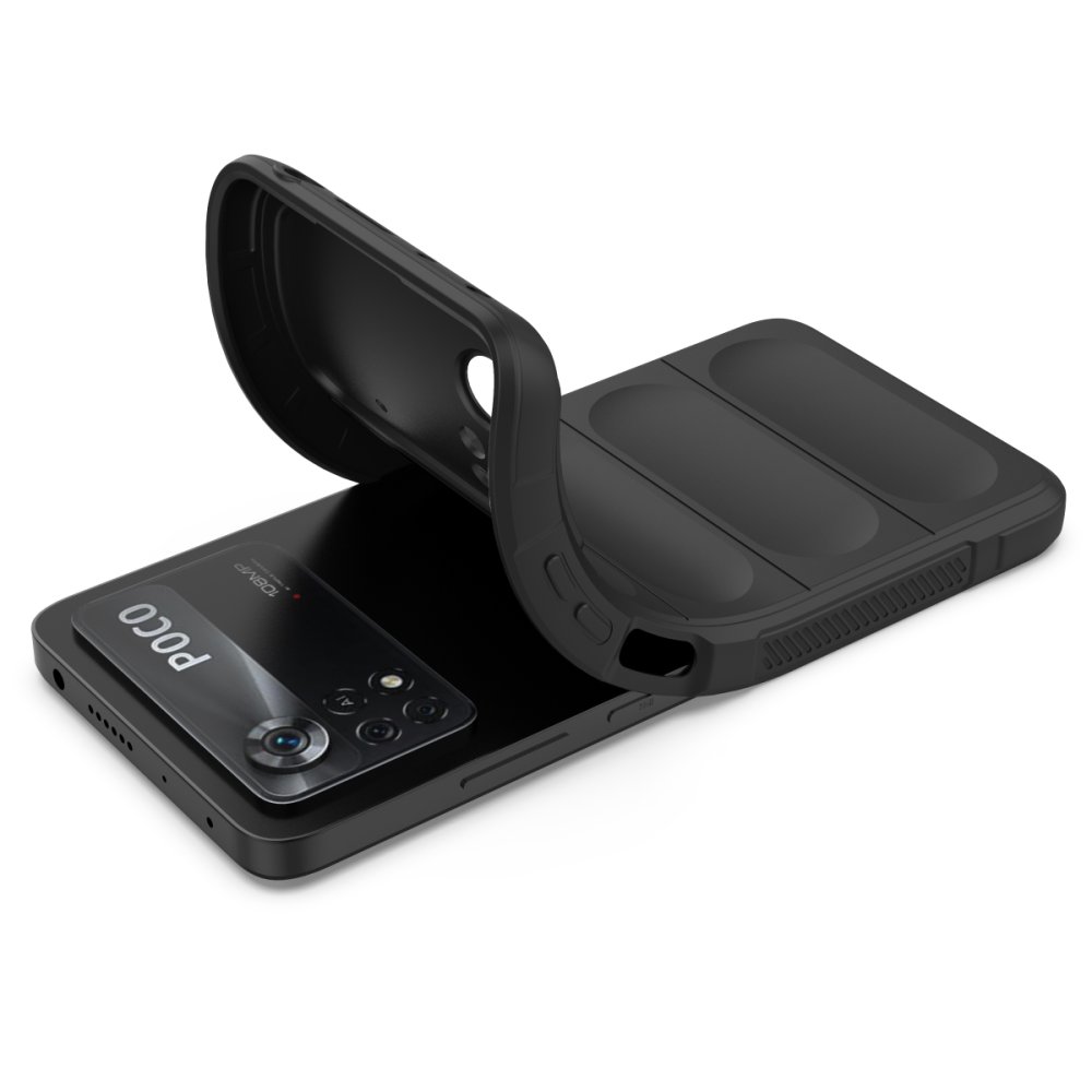 Newface Xiaomi Poco X4 Pro 5G Kılıf Optimum Silikon - Siyah