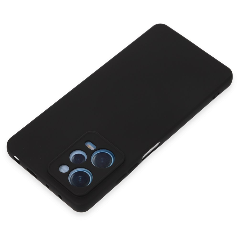 Newface Xiaomi Poco X5 5G Kılıf Nano içi Kadife Silikon - Siyah